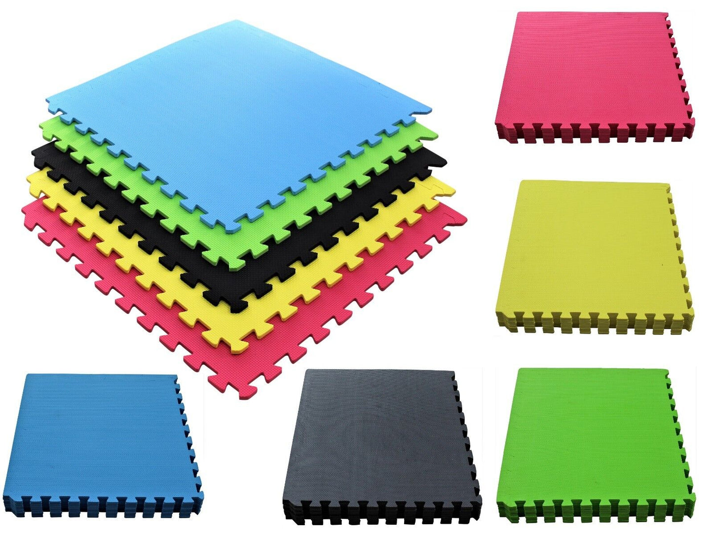 Kids Eva Foam Play Area Soft Mats Interlocking Large Tiles Exercise Gym Outdoor