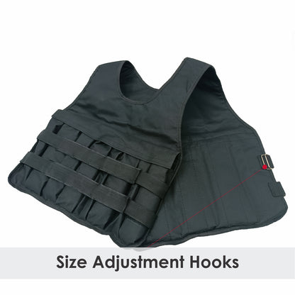 5-20 Kg Weighted Vest Gym Running Fitness Sports Training Weight Loss Jacket UK